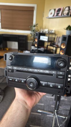 Factory Chevy Silverado radio