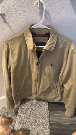 Tan polo jacket