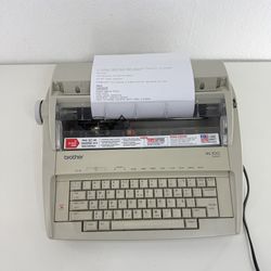 Brother ML-100 Electronic Typewriter Tested Working w/ Ribbon Vintage