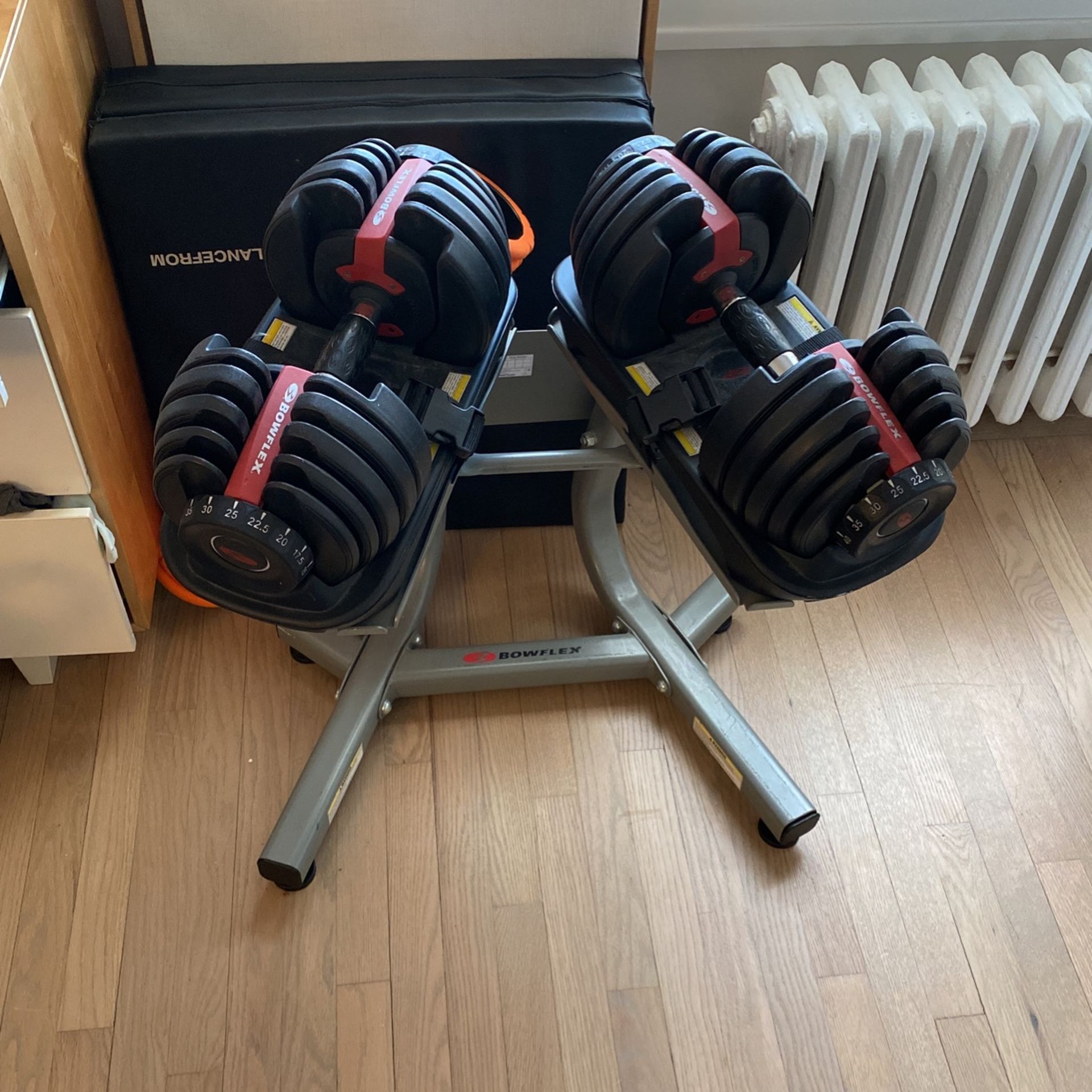 Bowflex Dumbbells With Stand