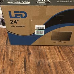24”led Monitor 
