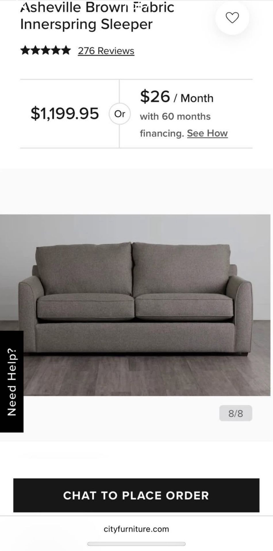 Sofa bed/ Pulllout bed