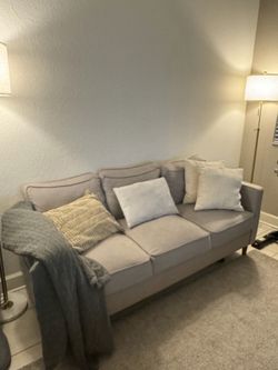Hana 78" Square Arm Sofa by Mellow