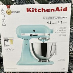 KitchenAid Deluxe 4.5Qt Tilt Head Stand Mixer