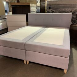 King Bed Frame With Drawer 