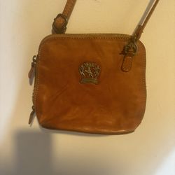 PRATESI FIRENZE CROSSBODY SHOULDER BAG PURSE logo handbag classic designer