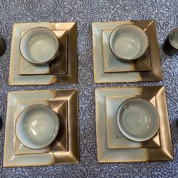 Gibson Home Kaidence 16-Piece Dinnerware Set