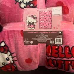 Hello Kitty V-Day Blanket