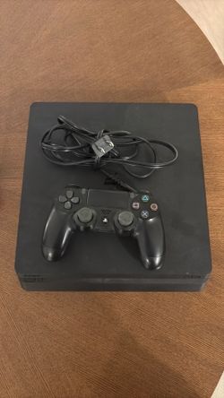 PS4 Slim and Controller