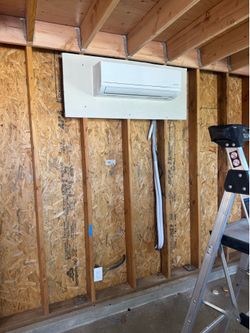 Heater And Cooling Mini Split System With Installation