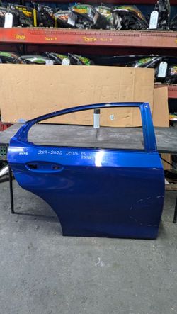 2019-2020-2021-2022-2023-2024-2025-2026 LEXUS ES ES350 RIGHT REAR DOOR OEM USED #11521
