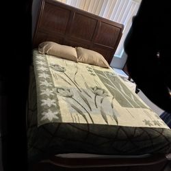 Queen Bed (no mattress)