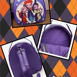 Disney Hocus Pocus Loungefly Mini Back Pack Purse Bag