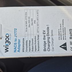 Wigoo nacs to j1772 adapter