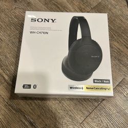 Sony Wireless Noise Canceling Headphones New In Box 