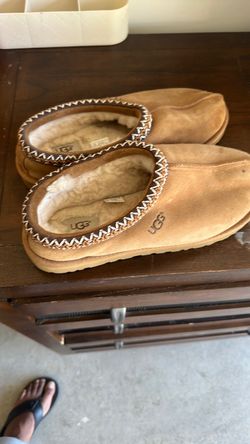 UGG Tasman Slippers Chestnut Suede size 10.5