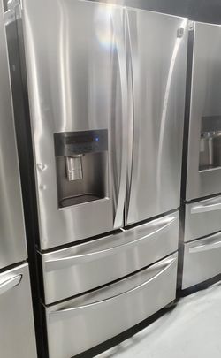 Kenmore 4 Door Stainless Steel Refrigerator Fridge
