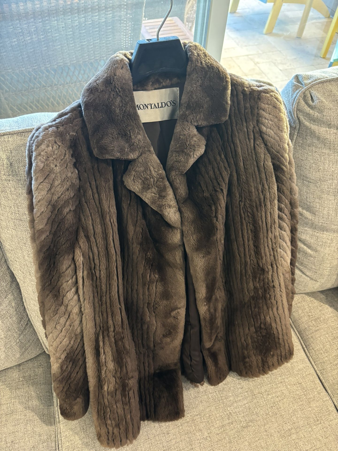 Genuine Beaver Fur Coat