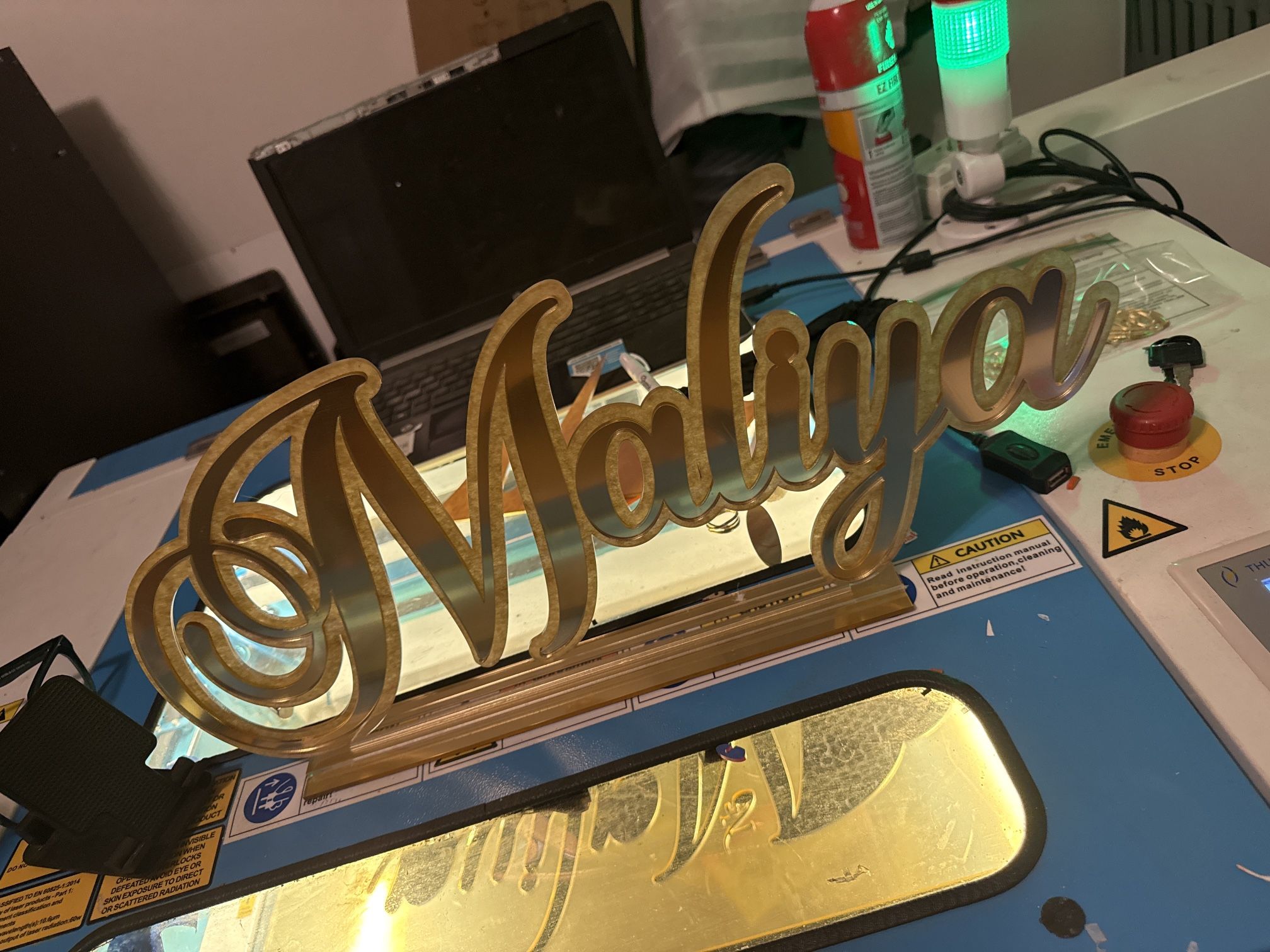 Custom Table Sign