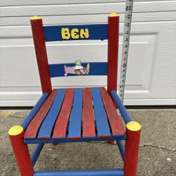 Kids Wooden Chair