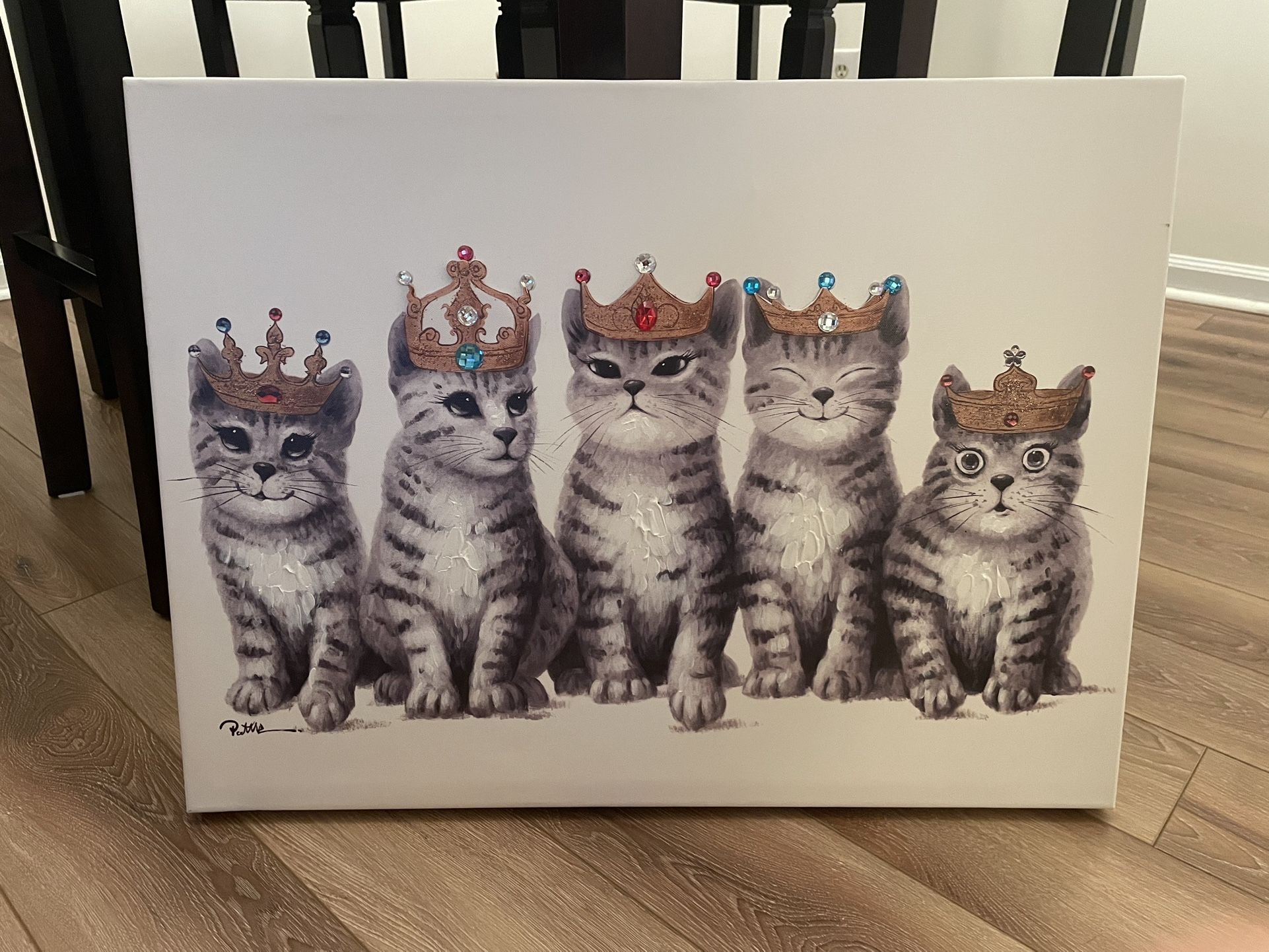 Cat Painting Print