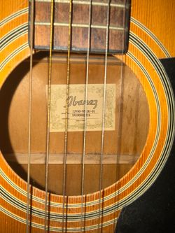 Used Ibanez acoustic guitar