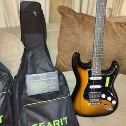 New Gearit Electric Guitar And Amp With Acessories