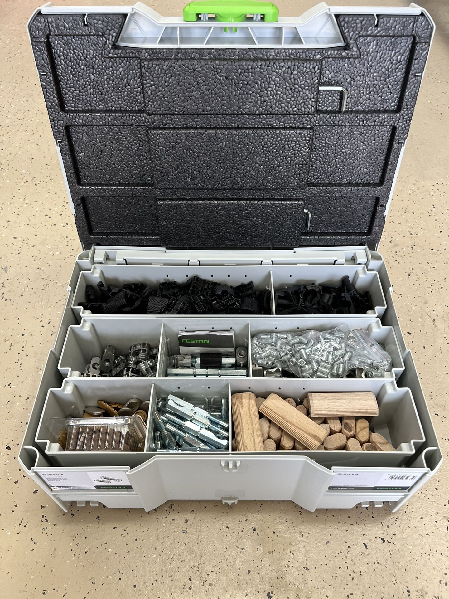 Festool SV-Sys D14 DF Domino Connector Set