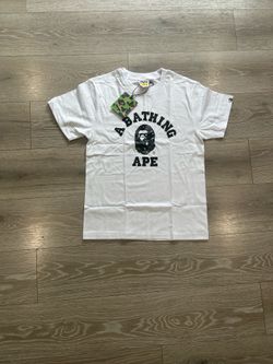 White camo BAPE shirt size S