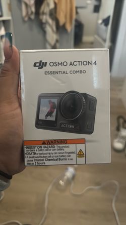 DJI Osmo Action 4 Essential Combo, Waterproof Action Camera Vlogging Camera