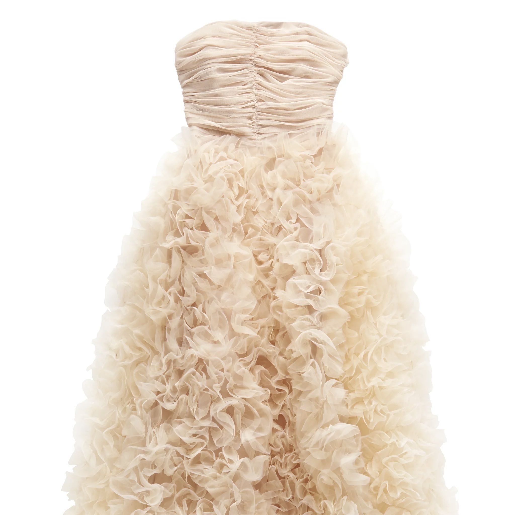 Georgina Chapman Pearl Collection Marchesa Blush Dress