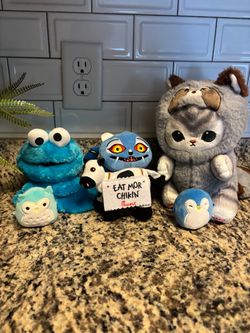 Mixed Plush Stuffed Animal Lot of 5