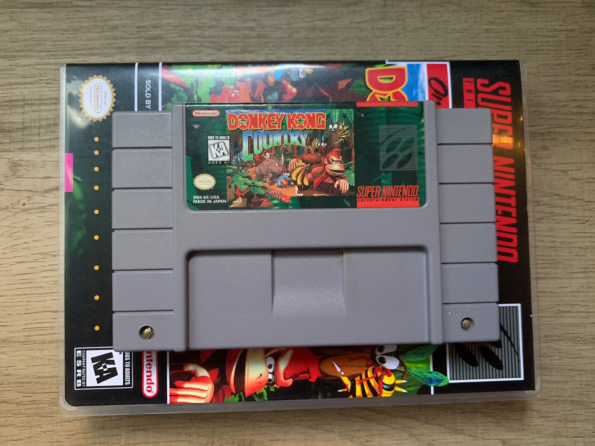 SNES Donkey Kong Country Trilogy 1-3 Super Nintendo