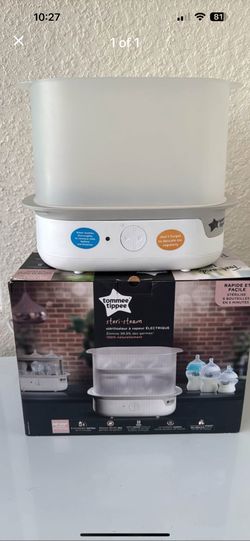 Baby bottle steam sanitizer