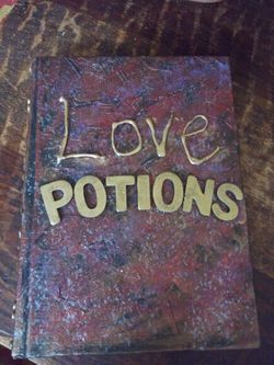 Love Potion Halloween Decor Book