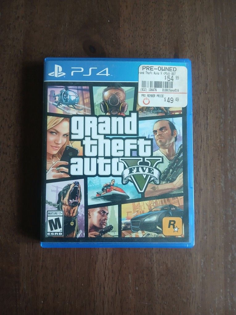 Grand Theft Auto V PS4