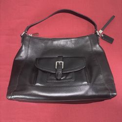 Charlie Smooth Leather Hobo Shoulder Bag