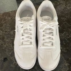 Mens White Puma