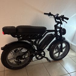 TST® R9 Dual-Battery 1500W Long-Range Full-Suspension Moped Style Electric Bike (2026 Model)