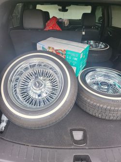 13' wire wheels