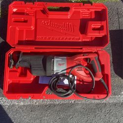 Milwaukee Sawzall Used 1 Time 