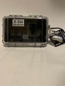 Pelican Micro Case 1050 Black/Clear