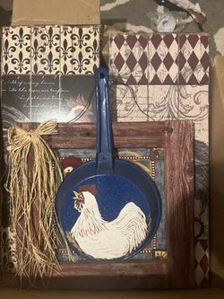  Box Of Rooster Collection Decorations