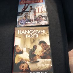 Hangover 1 And 2 DVD’s 