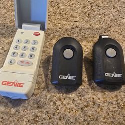 Genie garage door remote