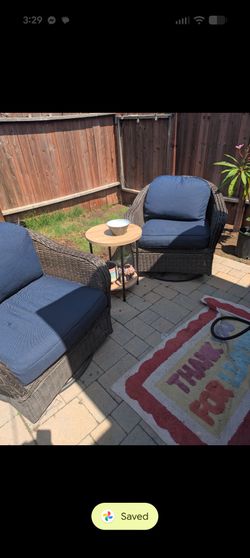 Patio chairs