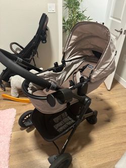 Evenflo Baby Stroller Tan and Black