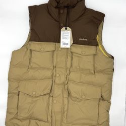 PrAna Timber Trail Puffer Vest Sz L NWT