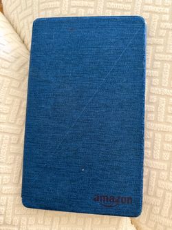 Amazon Kindle Blue Fabric Cover Case