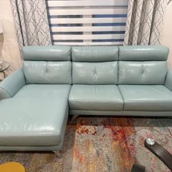 Leather Sectional Sofa 